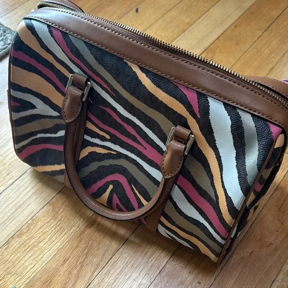 Michael Kors Pink and Orange with Gold Accents - Picture 8 of 8